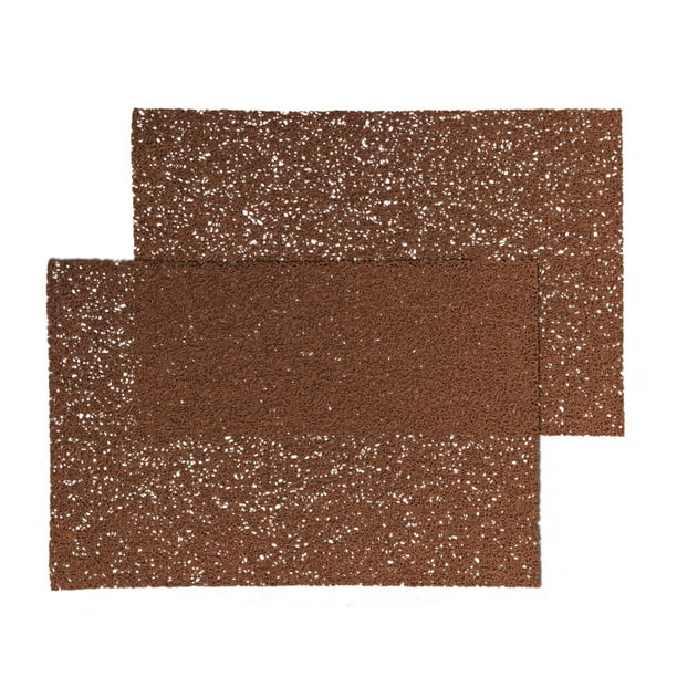 New PVC Gel Placemats Set of 2 12x18 Modern Design Table Dinner Place Mats New PVC Gel Placemats Set of 2 12x18 Modern Design Table Dinner Place Mats